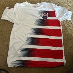 St. Louis Cardinals White & Red Soccer Jersey Adult Large